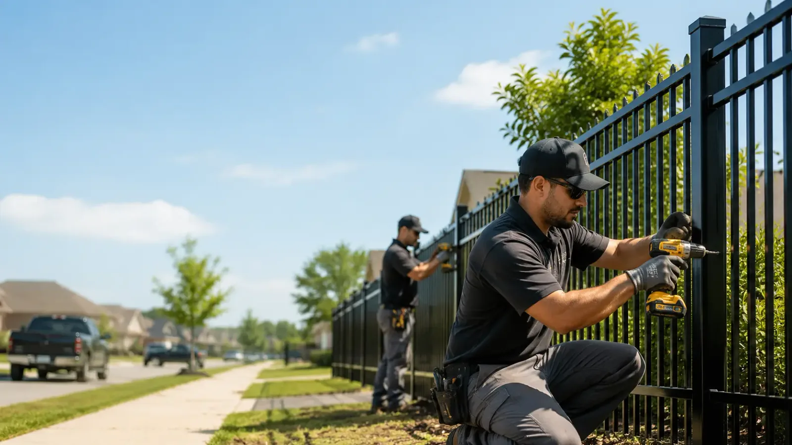 Metal Fence Installation in Union City, IN